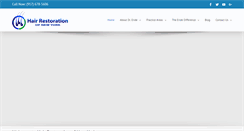 Desktop Screenshot of hairrestorationofnewyork.com